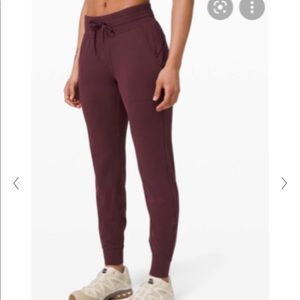 lululemon athletica Burgundy Joggers